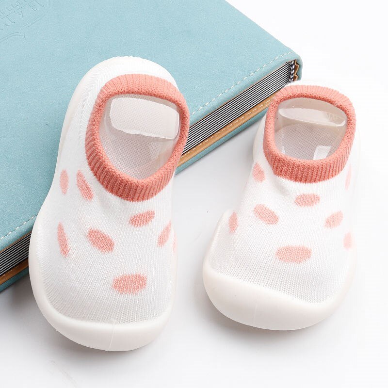 Baby Shoe Socks with Rubber Sole